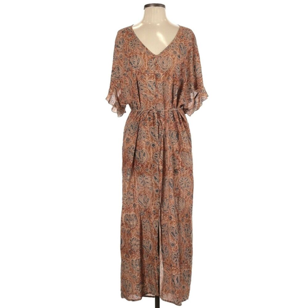 CHRISTY DAWN Poppy boho floral kaftan caftan cottagecore maxi dress Size XS / S